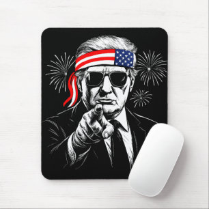 Tapis De Souris Funny Trump Golfe Des USA Amérique 2025 4 juillet