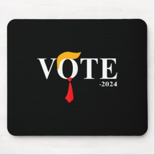 Tapis De Souris Funny Vote Trump 2024 Élastique à cheveux