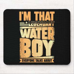 Tapis De Souris Funny Waterboy Football Team Manager Hydration Spe
