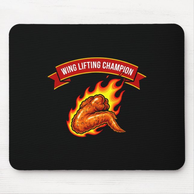 Tapis De Souris Funny Wing Lifting Chamon  (Devant)