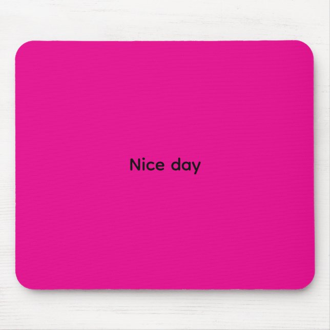 Tapis De Souris Funy Nice day mousse pads (Devant)