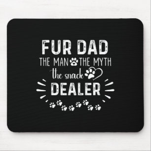 Tapis De Souris Fur Papa L'Homme Le Mythe Le Vendeur De Snack Chie