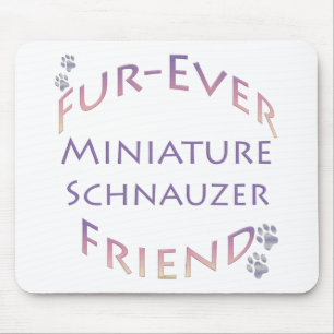 Tapis De Souris Furever de Schnauzer miniature
