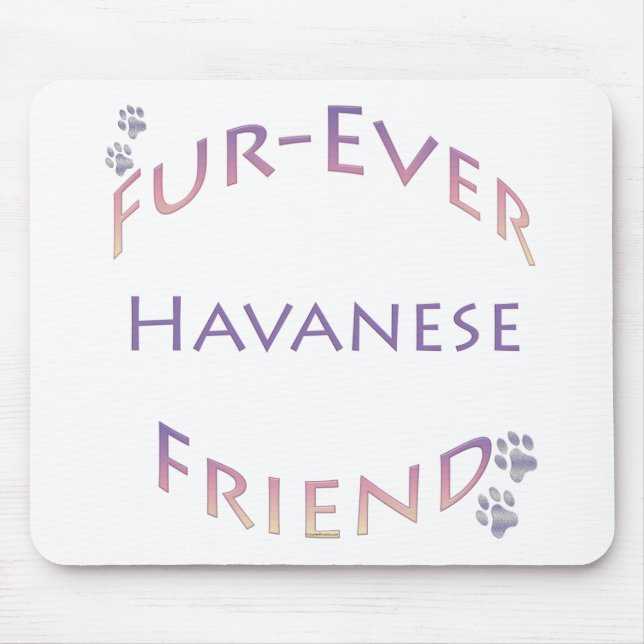 Tapis De Souris Furever Havanais (Devant)