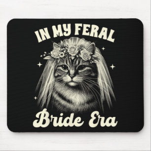 Tapis De Souris Futur Maman Chat Mariée Chat Mariage Dans Mon Rêve