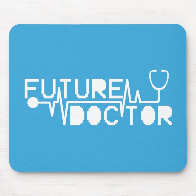 Tapis De Souris Futur médecin medecine Stethoscope (Devant)