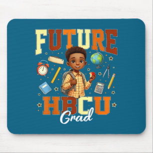 Tapis De Souris Futur Mignon Diplômé Hbcu Histoire Noir