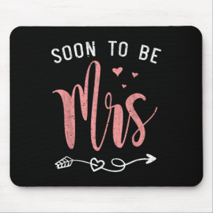 Tapis De Souris Futur Mme Enterrement De Vie De Jeune Fille Récept