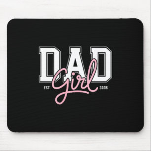 Tapis De Souris Futur papa d'une petite fille 2026 promu à