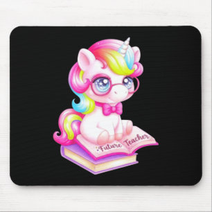 Tapis De Souris Futur professeur de licorne mignonne Clroom