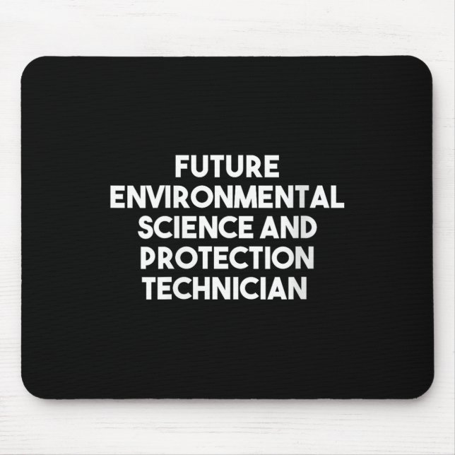 Tapis De Souris Futures Sciences De l'environnement Et (Devant)