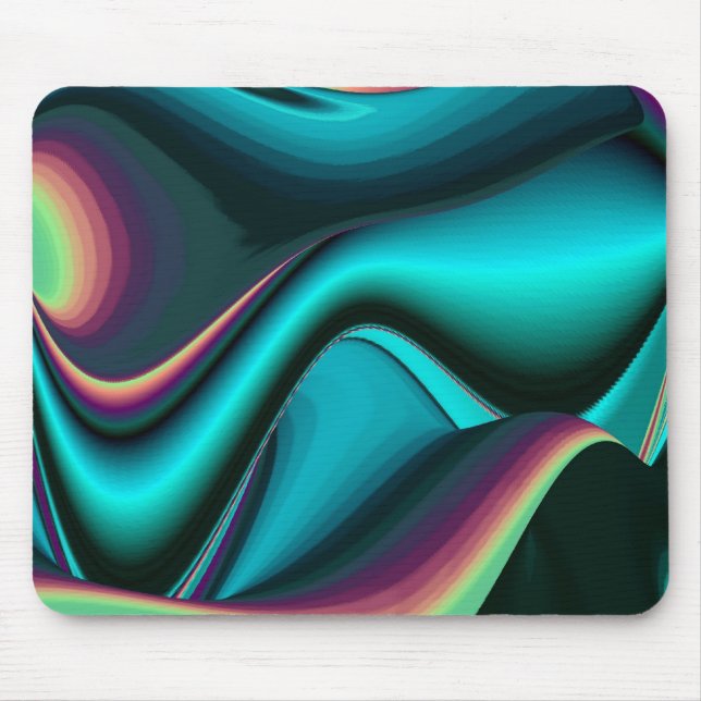 Tapis De Souris futuriste, abstraite Regenbogen (Devant)