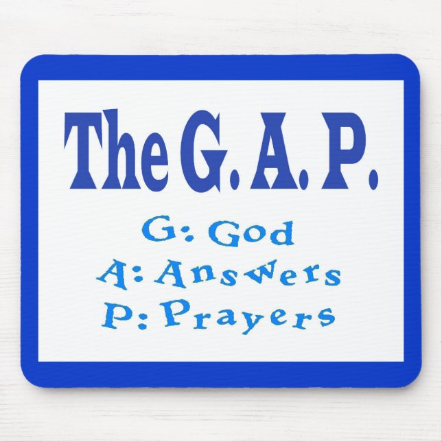 Tapis De Souris G.A.P. Collection (Devant)