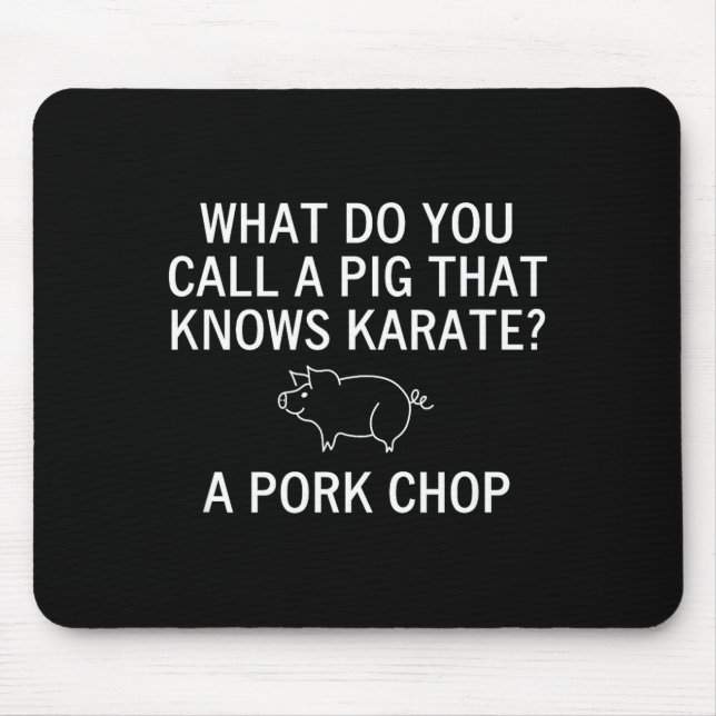 Tapis De Souris G, Corny Joke, Funny, Sarcastic, Family  (Devant)