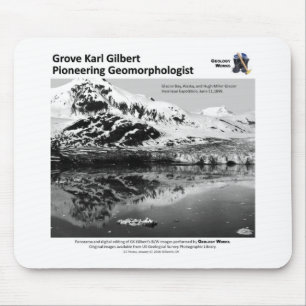 Tapis De Souris G K Gilbert IV - lancement du Geomorphologist