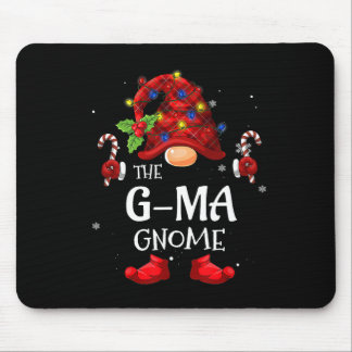 Tapis De Souris G-ma Gnome Correspondant Pjs De Noël Pour La Famil