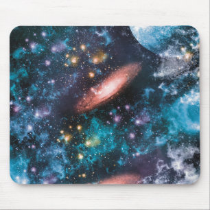 Tapis De Souris Galaxie céleste Nebula Planète Hubble Photo