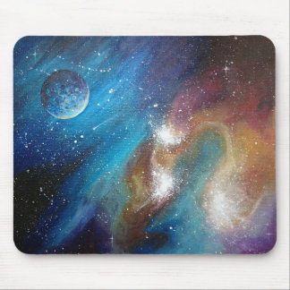 Tapis De Souris Galaxie colorée Mousepad
