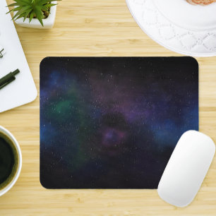 Tapis De Souris Galaxie de la nébuleuse du voile céleste Champ d'é
