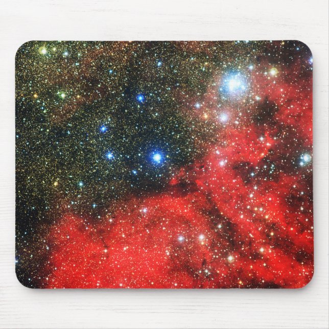 Tapis De Souris Galaxie en or tombé (Devant)