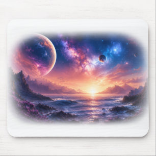 Tapis de souris Galaxie Horizon Céleste
