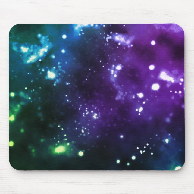 Tapis De Souris Galaxie multicolore (Devant)
