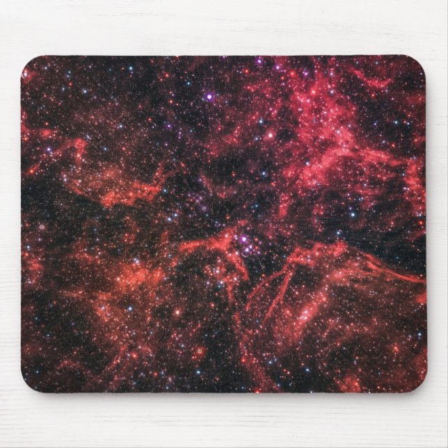 Tapis De Souris Galaxie spatiale Galaxie rouge (Devant)