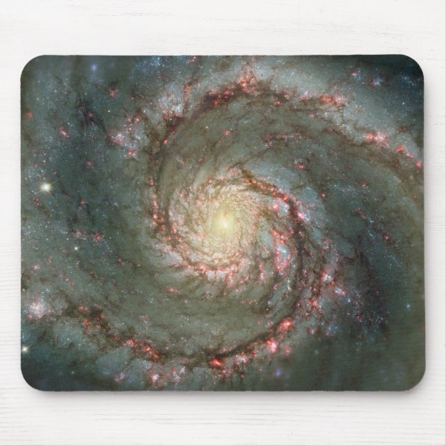 Tapis De Souris Galaxie spirale M51 (Devant)