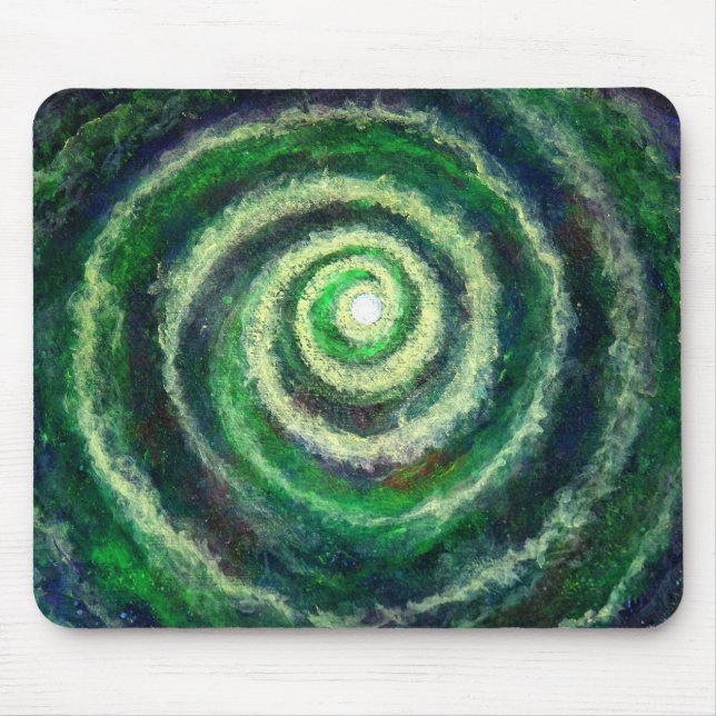 Tapis De Souris Galaxie spirale Mousepad (Devant)