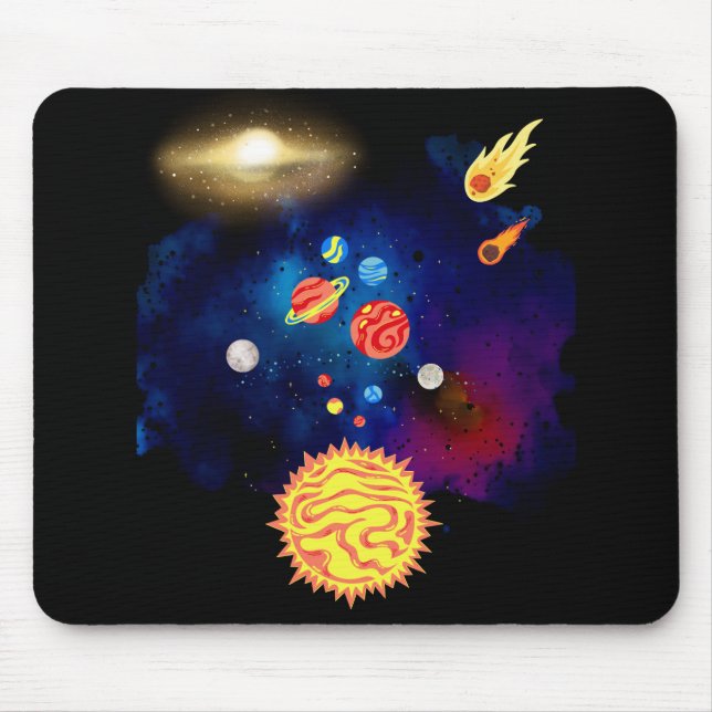 Tapis De Souris Galaxy mouse pad (Devant)
