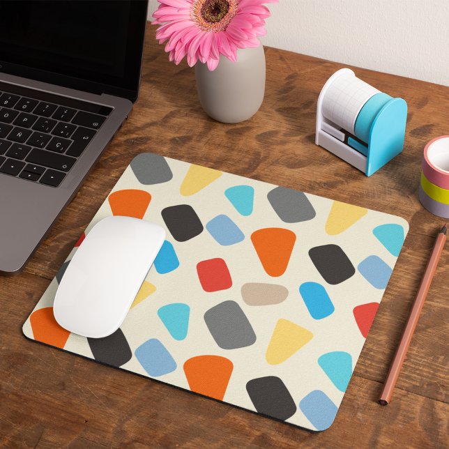 Tapis De Souris Galets colorés (mouse pads for laptop and desktop at your workspace best online shop.)