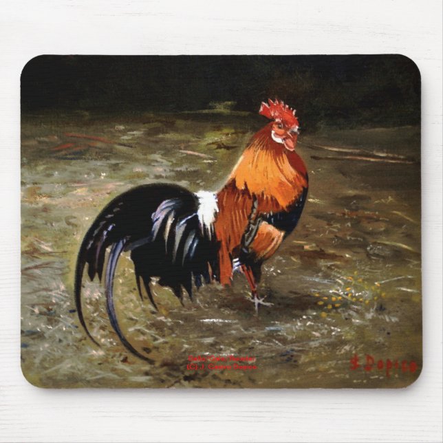 Tapis De Souris Gallo/Galo/Rooster (Devant)
