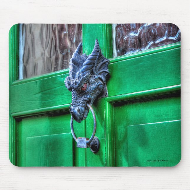 Tapis De Souris Gallois Cast Dragon Head-knocker (Devant)