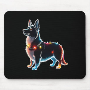Tapis De Souris Gallois Corgi Chien Arbre de Noël Chandail Noël Ch
