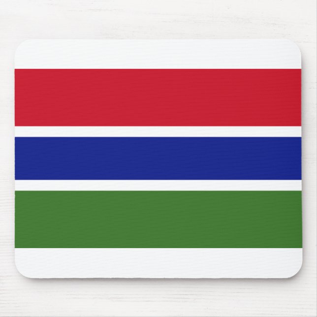 Tapis De Souris Gambia Flag (Devant)