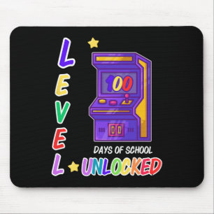 Tapis De Souris Game Arcade Contrôleur Niveau 100 Jours De L'École
