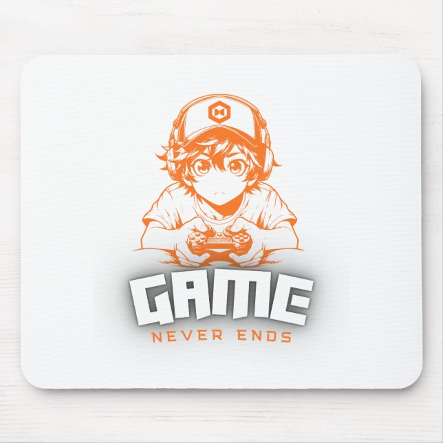 Tapis De Souris Game Never Ends Mousepad (Devant)
