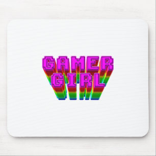 Tapis De Souris Gamer Girl Text