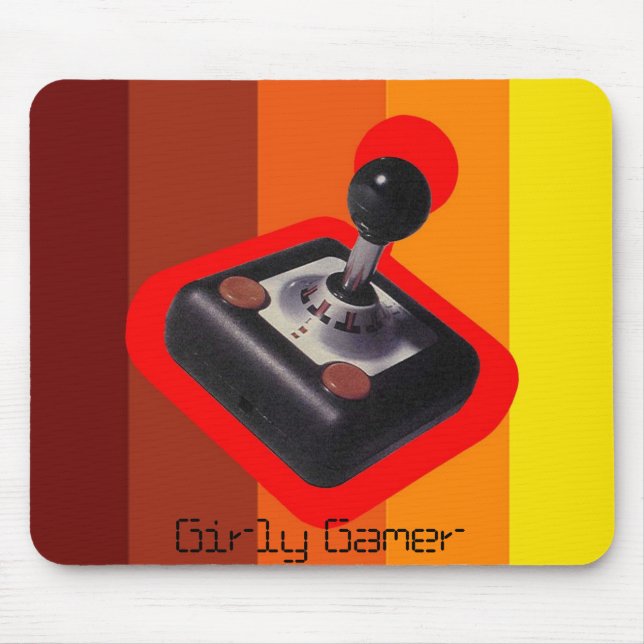 Tapis De Souris Gamer Girly Mousepad (Devant)