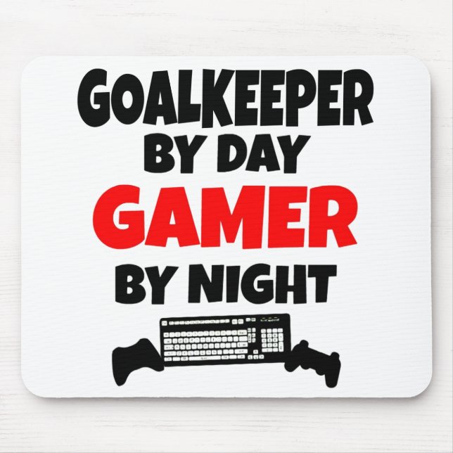 Tapis De Souris Gamer Goalkeeper (Devant)