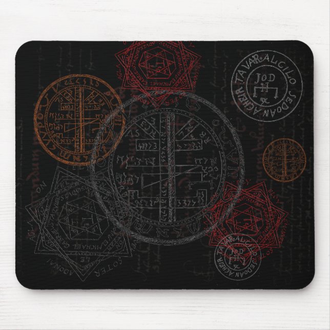 Tapis De Souris Gamer Magic : Occult Picatrix (Devant)