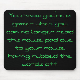 Tapis De Souris Gamer Mousepad