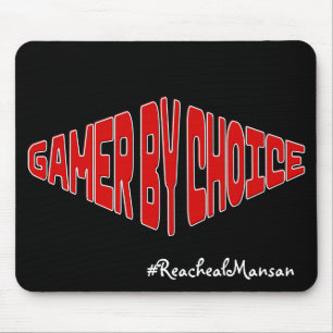Tapis De Souris Gamer Par choix Cool Mousepad pour les joueurs