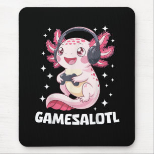 Tapis De Souris Gamesalotl Axolotl Gaming