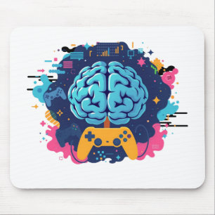 Tapis de souris Gaming Brain