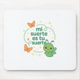 Tapis De Souris Gan Gan Mouse Pad - Chance & Courage à Votre Doigt