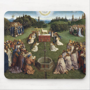 Tapis De Souris Gand Altarpiece (détail), Van Eyck Brothers