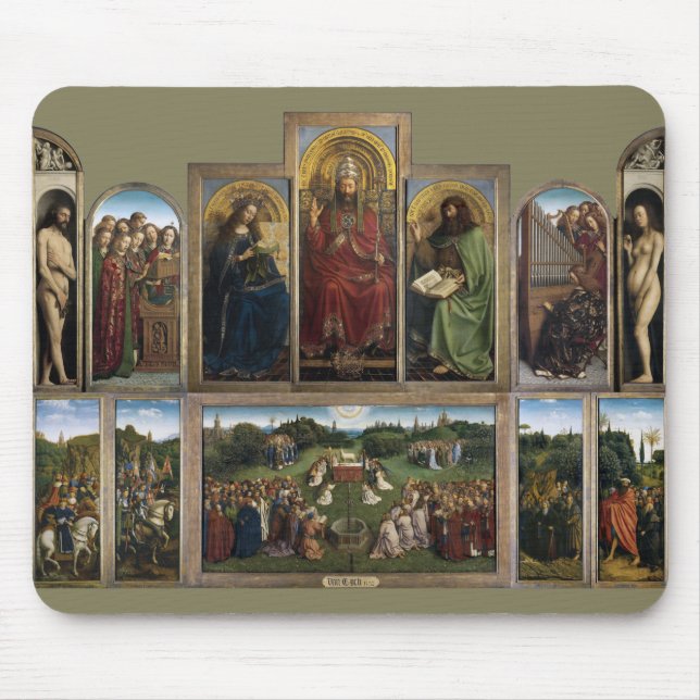 Tapis De Souris Gand Altarpiece, Van Eyck Brothers (Devant)