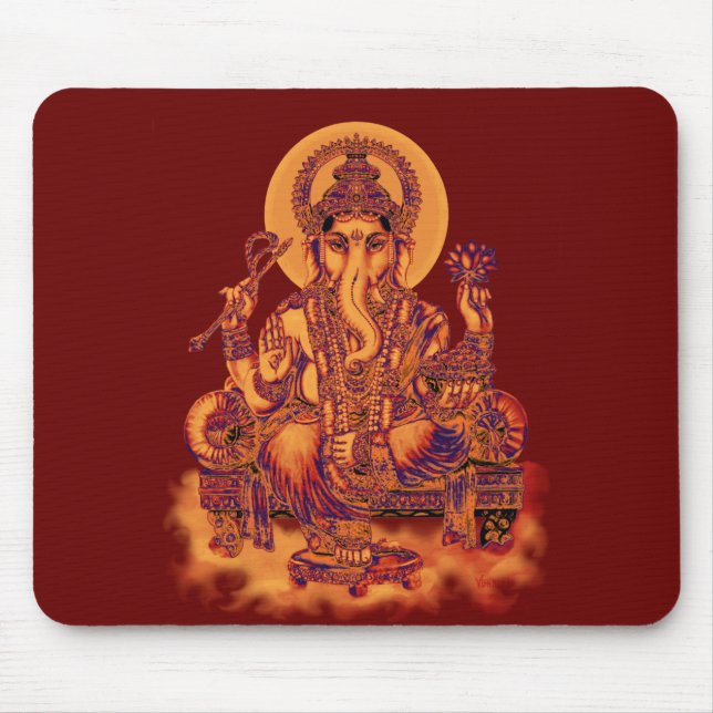 Tapis De Souris Ganesh - solvant des obstacles (Devant)
