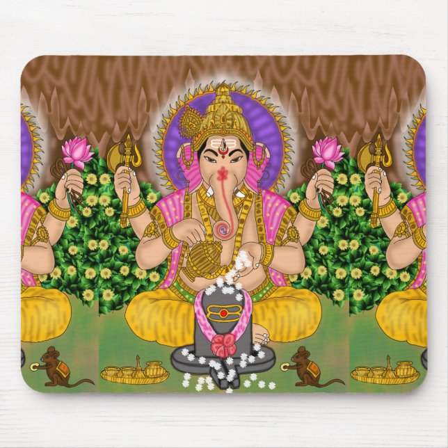 Tapis de souris Ganesha (Devant)